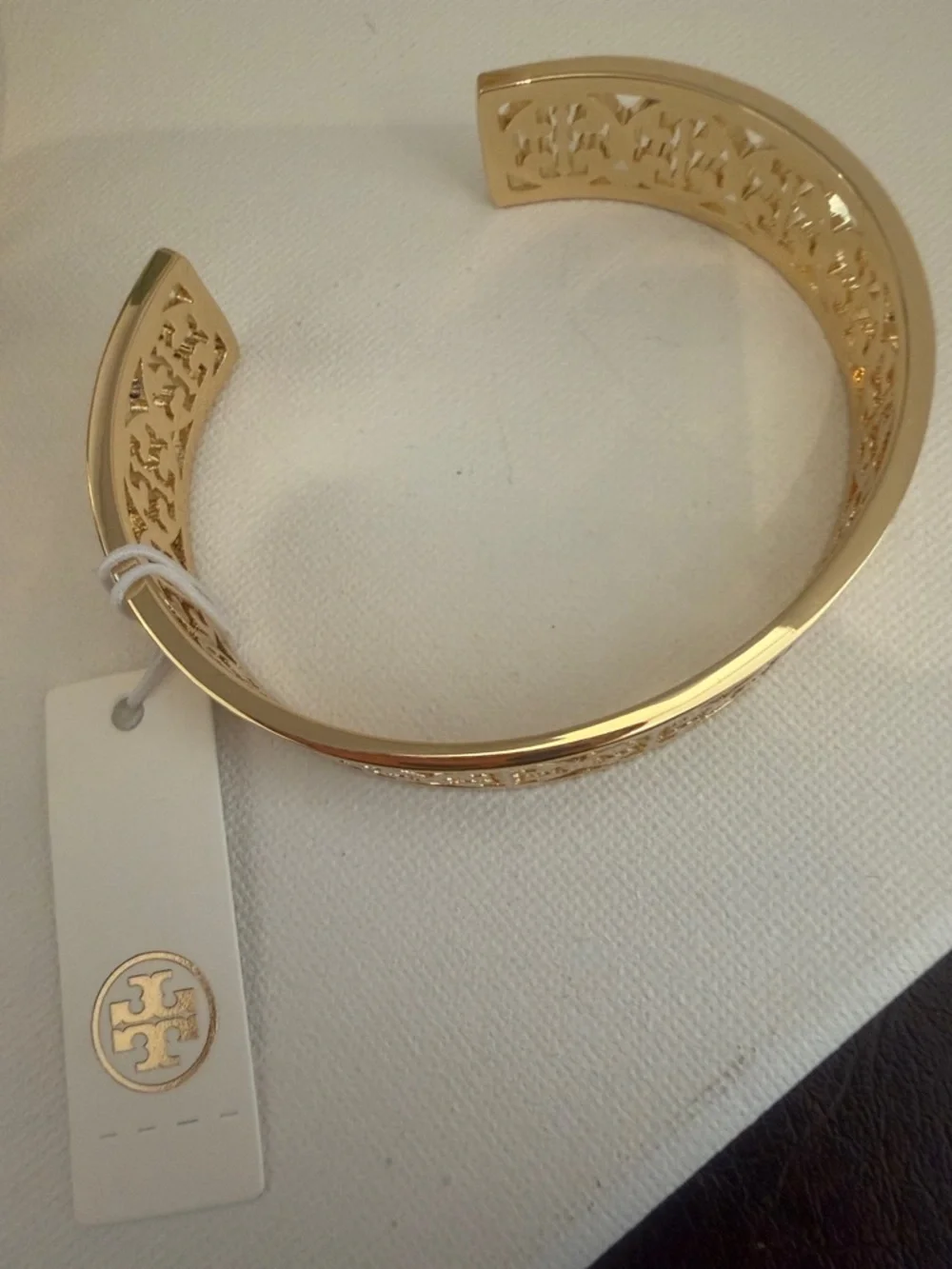 Tory Burch gold tone